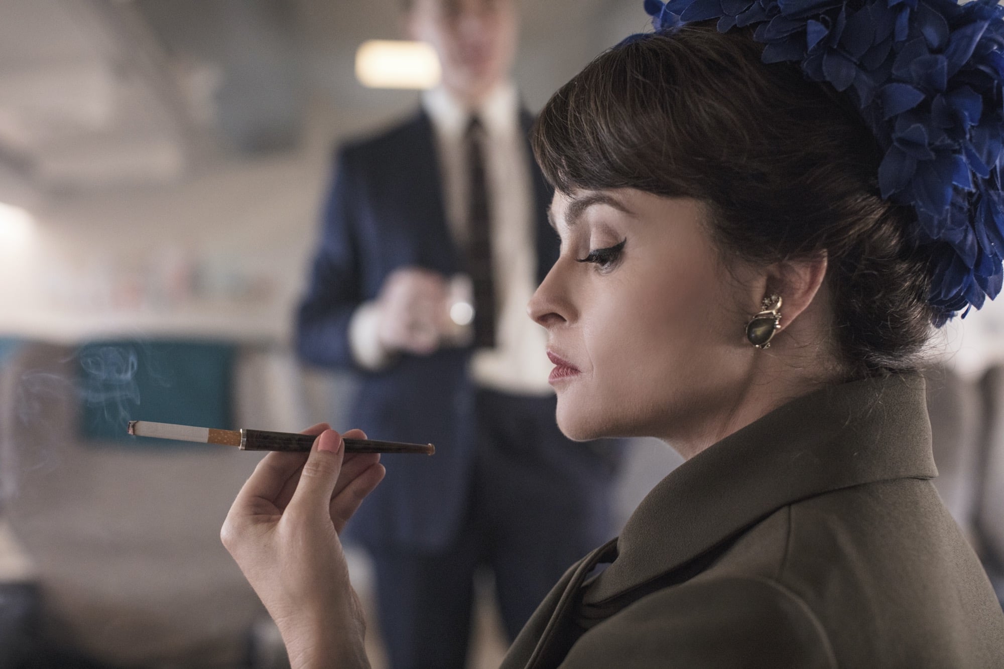 Helena Bonham Carter w kadrze z 3. sezonu "The Crown", fot. Netflix