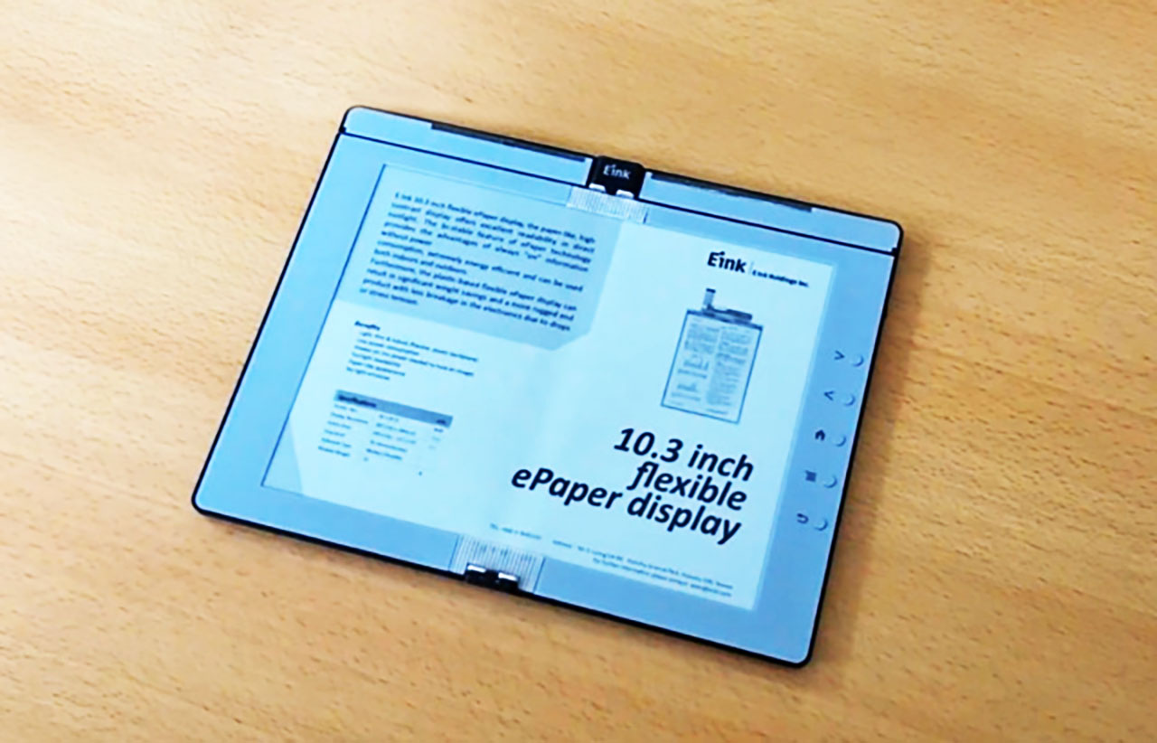 Prototyp, Czytnik e-booków, E Ink Tokyo R&D 2020, elastyczny e-papier, Good e-Reader