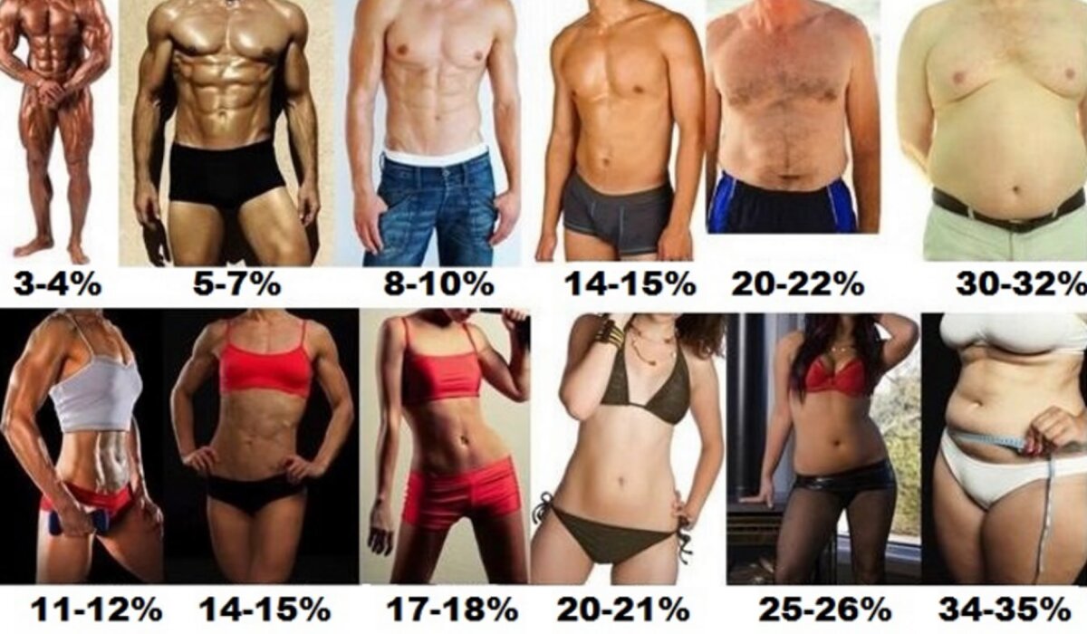 Figura, procentowa ilość tkanki tłuszczowej, No Meat Athlete