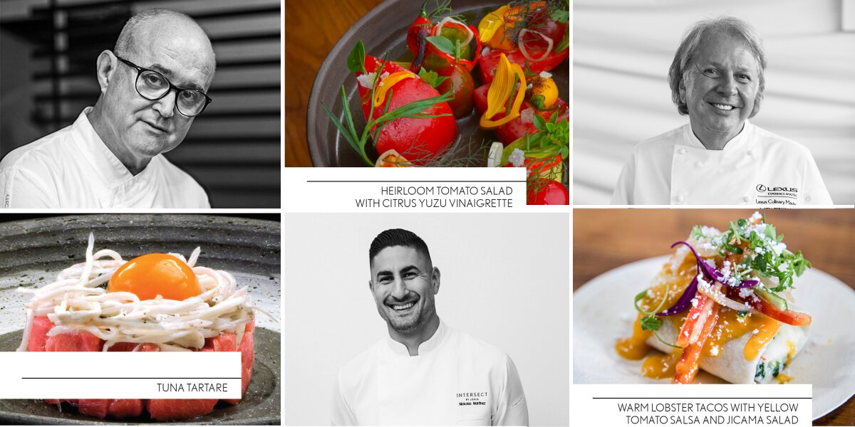 Perspektywy Kulinarne, Ricardo Sanz, Nickolas Martinez, Dean Fearing, Lexus Creates