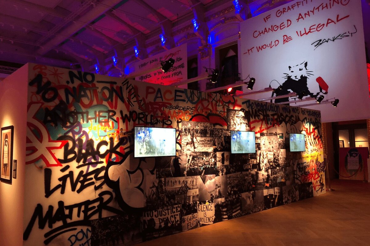 The Art of Banksy. Without Limits, Graffiti, Wystawa, Centrum Praskie Koneser