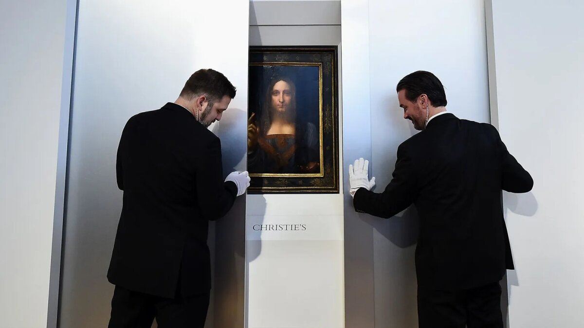Leonardo da Vinci, Zbawiciel świata, Christie's, lya S. Savenok
