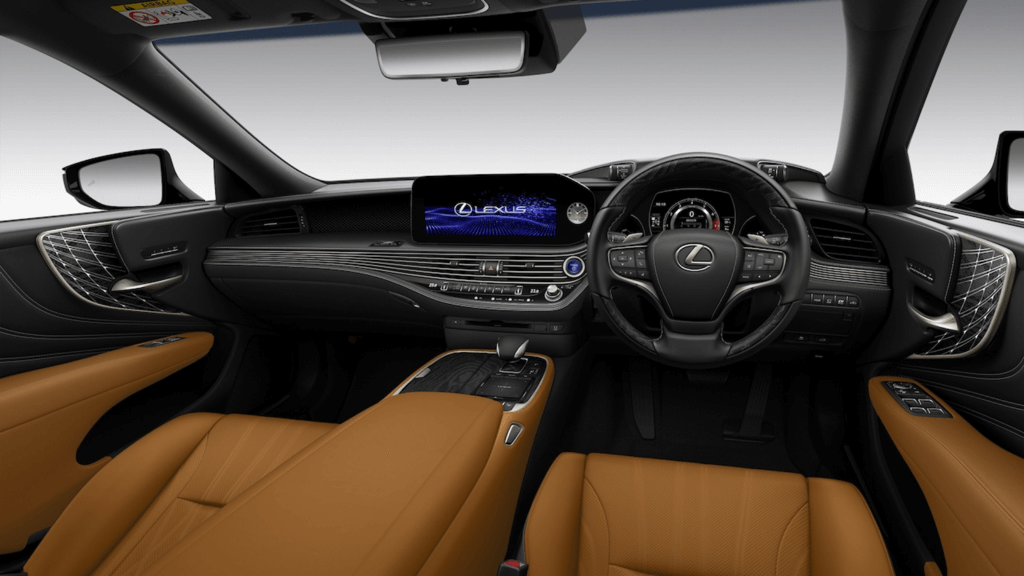 Wnętrze Lexusa w wersji Hideki Matsuyama