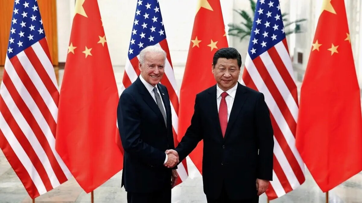 Joe Biden, USA, Xi Jinping, Chiny, ChRL, Lintao Zhang, REUTERS