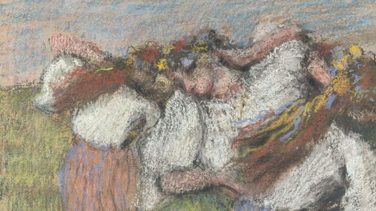 Edgar Degas – Ukraińskie tancerki, Rosyjskie tancerki, 1899, The National Gallery