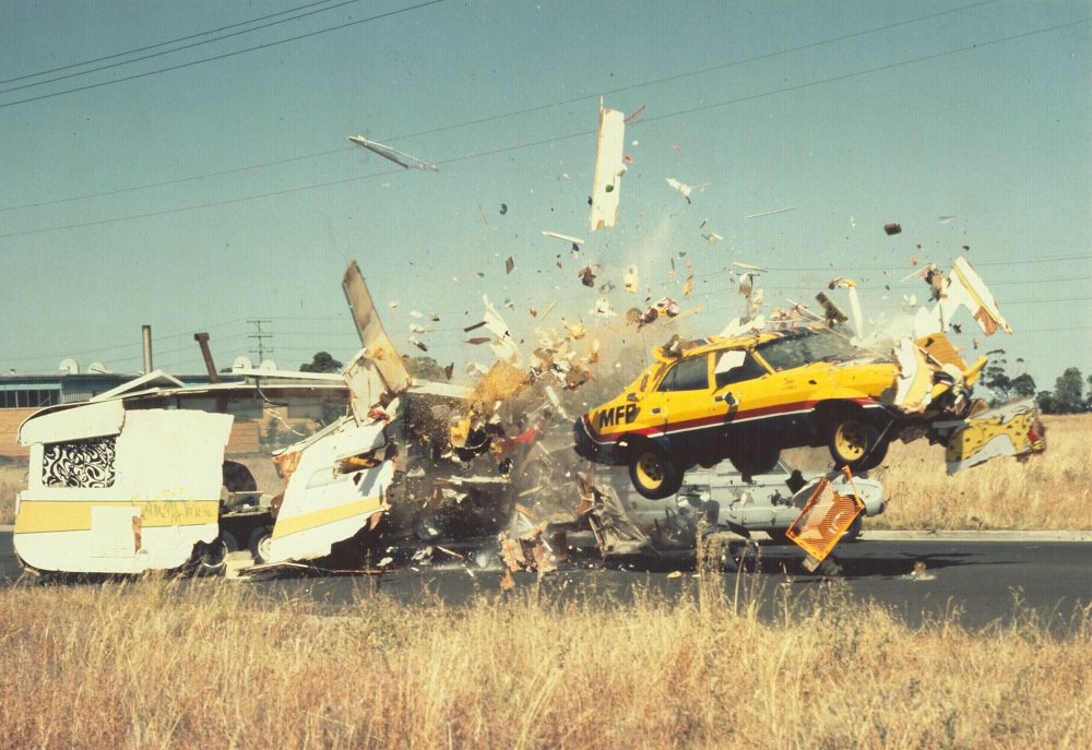 Scena z filmu "Mad Max" (reż. George Miller, 1979), fot. Roadshow Entertainment