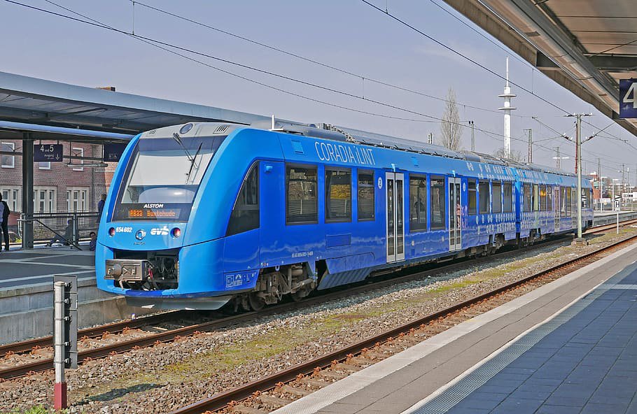 Pociąg wodorowy Coradia iLint wyprodukowany przez Alstom, fot. Erich Westendarp/Pixabay