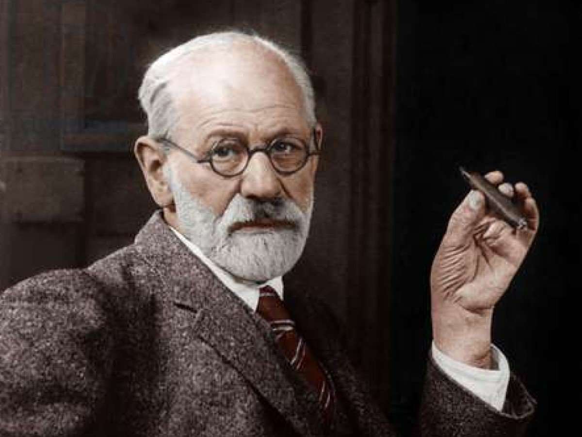 Sigmund Freud ((1926, koloryzowane), fot. Bridgeman