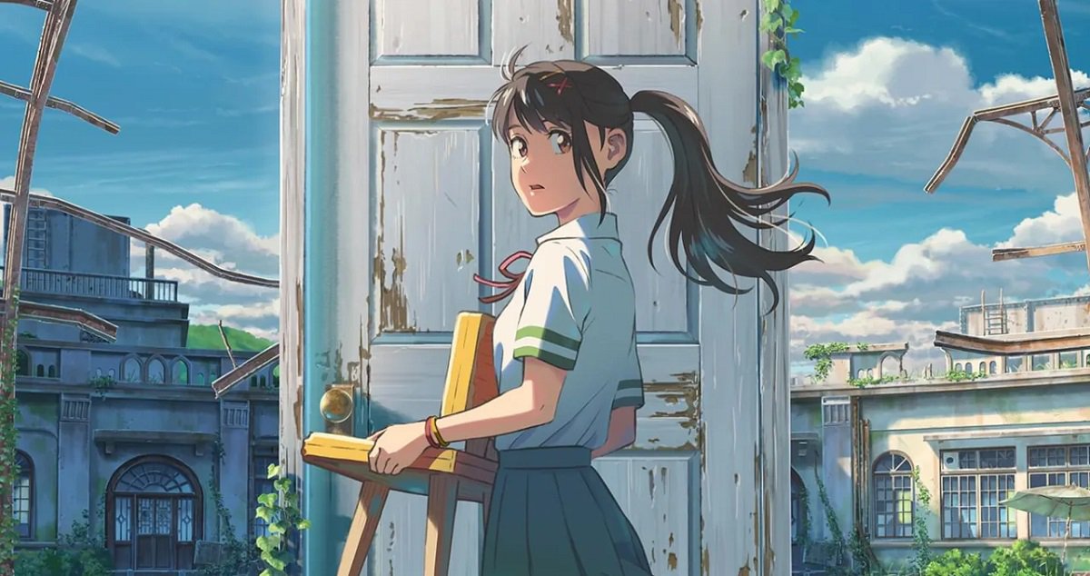 Kadr z filmu "Suzume" (reż. Makoto Shinkai, 2023), fot. Sony Pictures