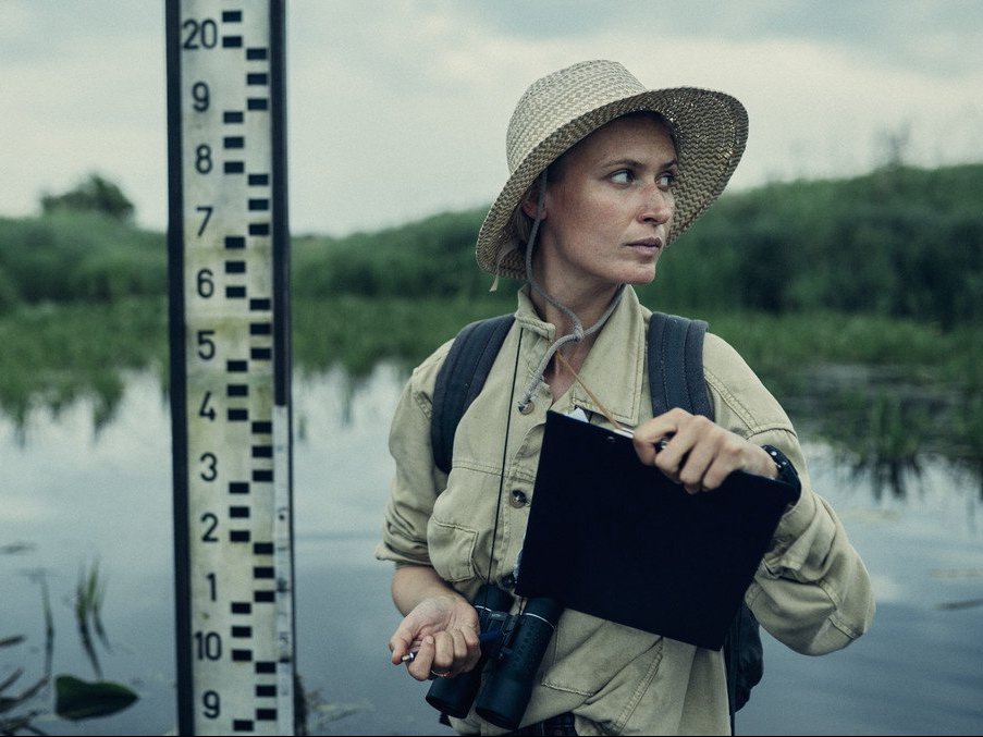 Agnieszka Żulewska w serialu "Wielka woda" (Jan Holoubek, 2022), fot. Netflix
