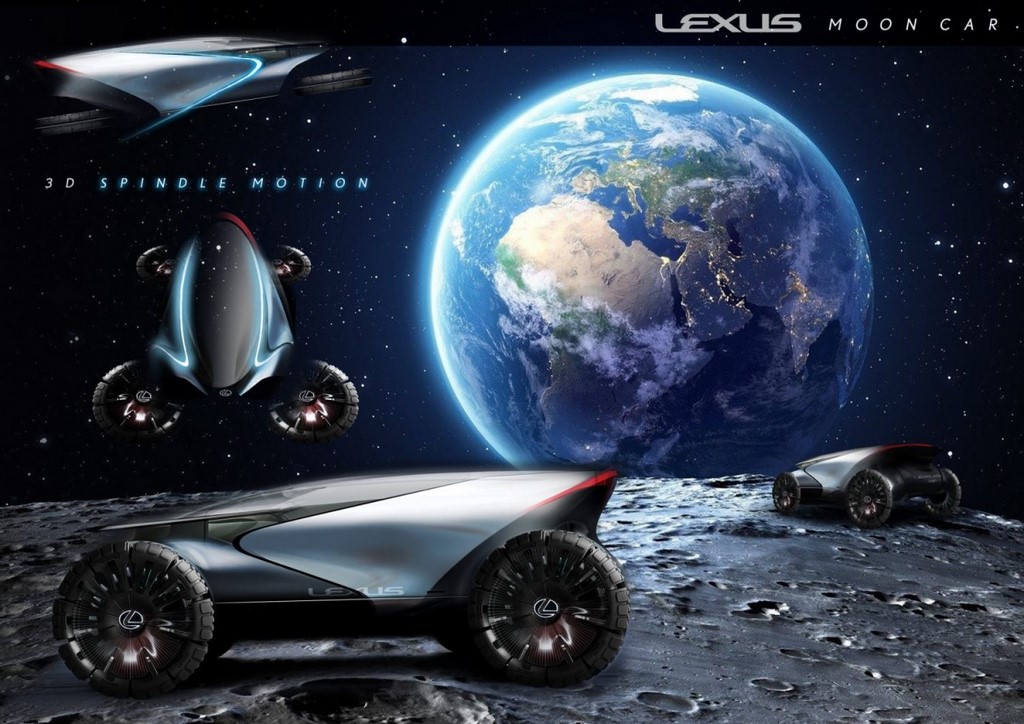 Lexus Lunar Cruiser (autor: Keisuke Matsuno), fot. Lexus Europe